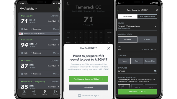 Arccos Adds USGA Handicap Integration