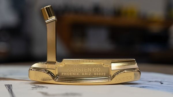 PING PLD Anser Patent 55 Limited-Edition Gold Putter