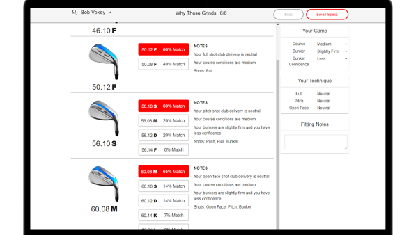 Vokey Wedge Fitting App – A Better Indoor Experience