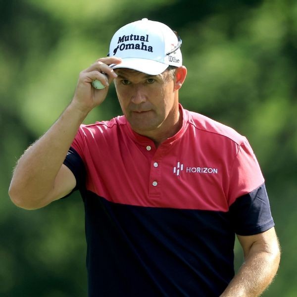 Harrington leads Senior Open; Stricker in pursuit