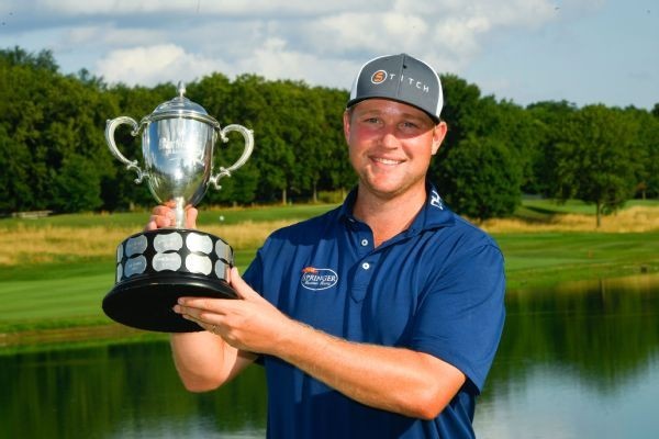 Mullinax birdies 18 to win Barbasol Championship