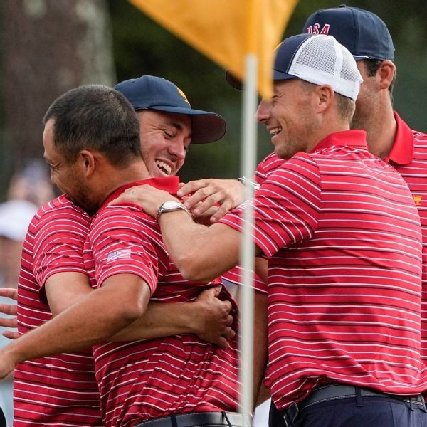 U.S. makes it 9 straight wins at Presidents Cup