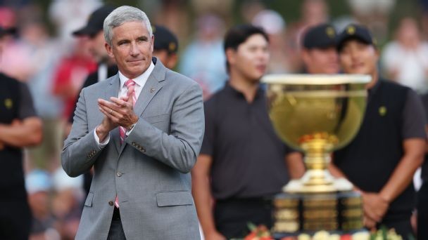 PGA Tour commissioner Jay Monahan talks about the tour's future, Tiger Woods, LIV Golf and more