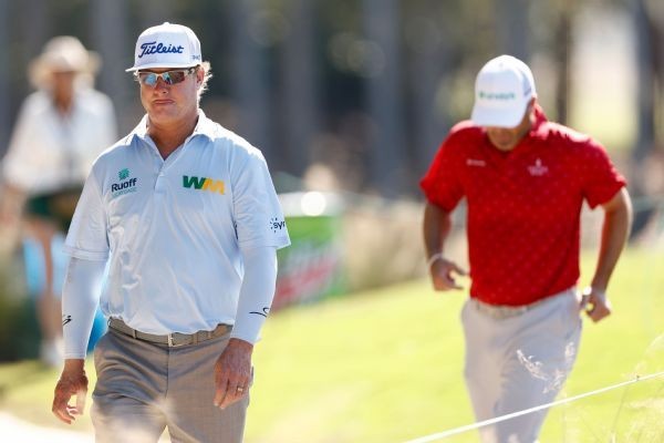 Hoffman, Palmer set 36-hole QBE Shootout mark