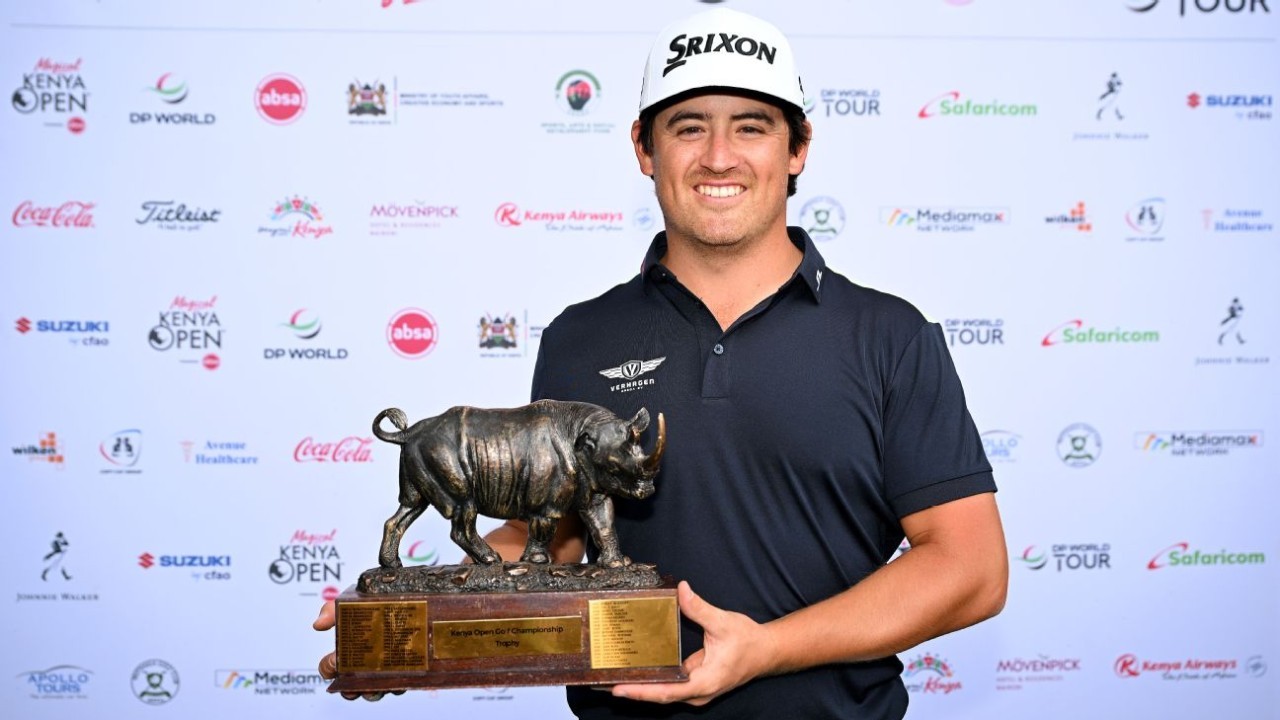 Van Driel wins in Kenya for 1st Euro tour victory