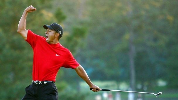 Tiger's chip-in, Mickelson from the pine straw and more top modern Masters moments